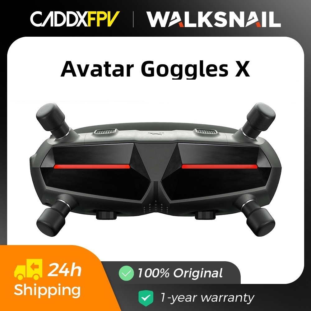 Walksnail アバター HD ゴーグル X FPV ゴーグル 1920X1080 OLED 5.8 グラムヘッドトラッカーメガネフリー RC 飛行機レーシングドローン長距離用