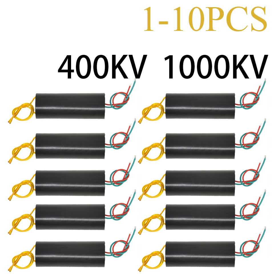 1-10 個 DC 3V-6V ビス 400kV 400000V 1000KV ブーストステップアップ電源モジュール高電圧発電機発電機 1000kV ブーストステップアップ電源