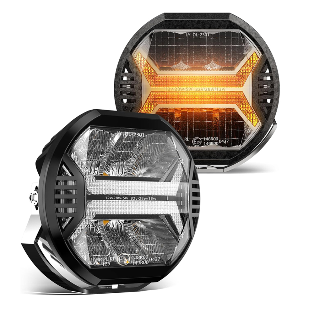 超高輝度オフロード スポット ワーク ライト 12v 24v LED ライト バー 6000K Drl ホワイト