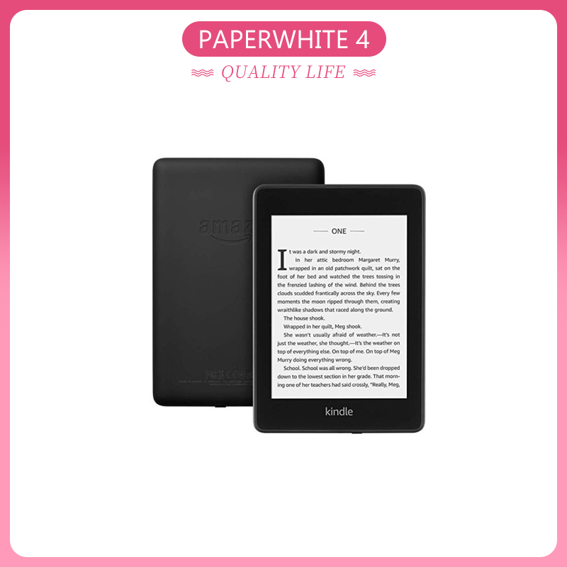 Kindle Paperwhite 4 第 10 世代 PQ94WIF 8GB Wi-Fi ブラック 電子ブック リーダー