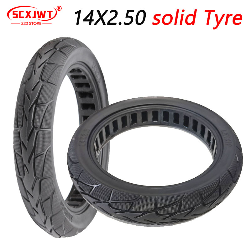 14X2.50 ソリッドタイヤ 14 インチ電気自動車用 2.50-10 2.75-10 高品質耐摩耗性タイヤ