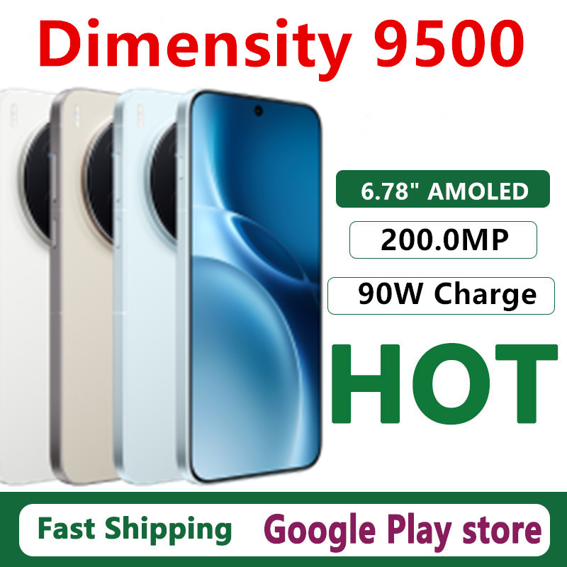 オリジナル Vivo X300 Pro 携帯電話寸法 9500 IP69 防水 6.78 "AMOLED 200.0MP 90 ワット充電 Android 16.0 OTA 6510mAh