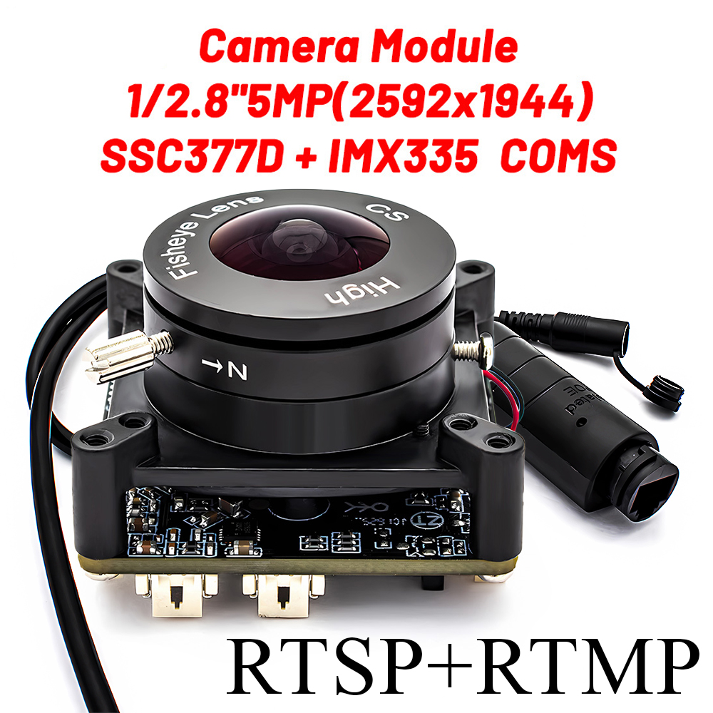 5MP POE IP Camera Module 1/2.8" CMOS+SSC377D With 10X Zoom CS Lens IR-CUT RTSP RTMP ONVIF Machine Vision Security Surveillance