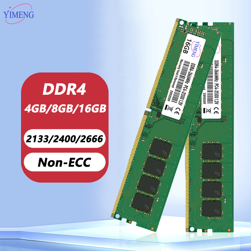 DDR4 4GB 8GB 16GB 32GB デスクトップメモリ​​ RAM 2133 2400 2666 3200MHz PC4 17000 19200 21300 25600 1.2V 288ピン DIMM メモリ RAM