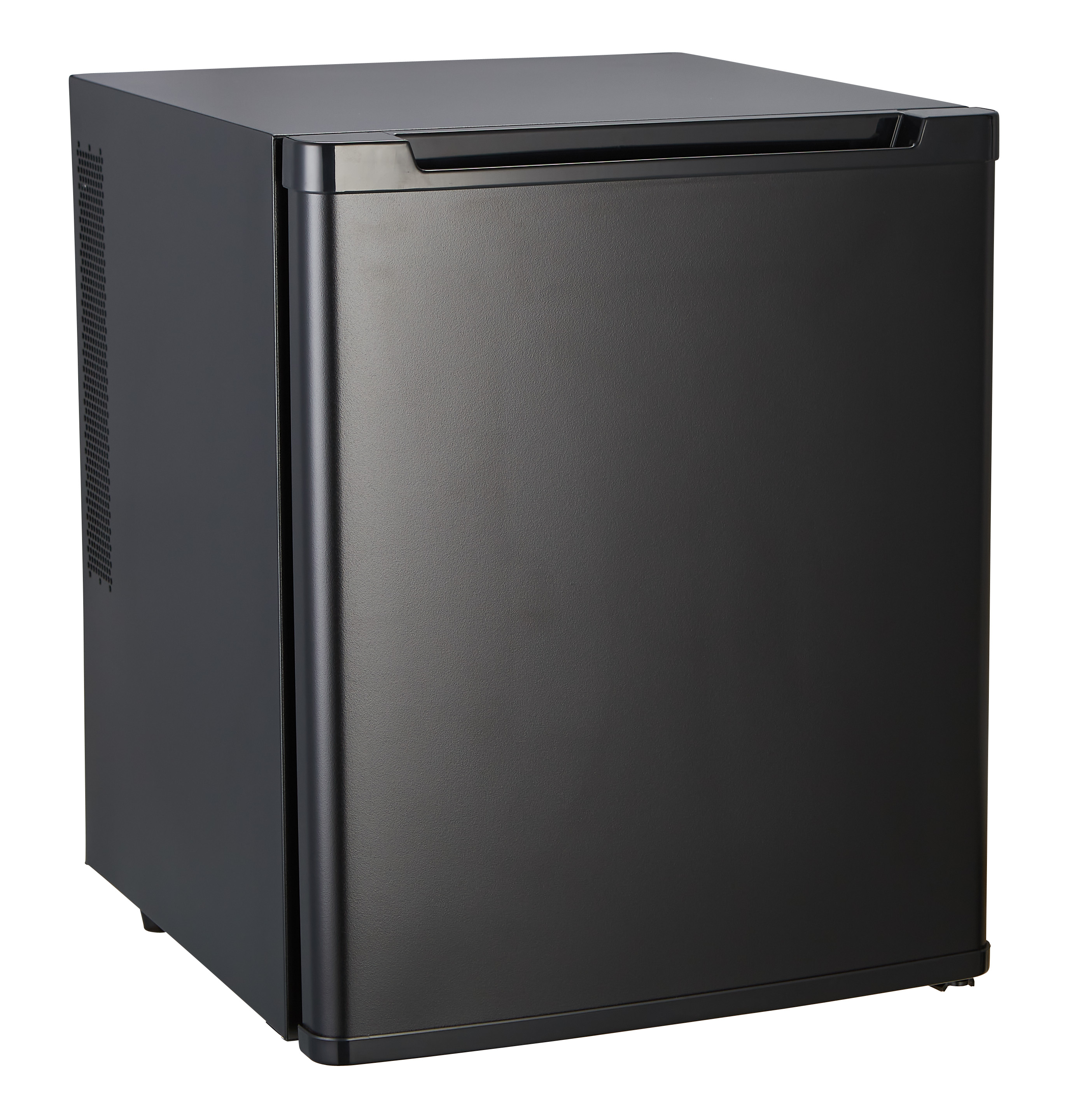 30L ミニ冷蔵庫ルームコンパクトシングルドアホテルミニバー冷蔵庫省エネバーキャビネットミニ冷蔵庫 LED ライト付き