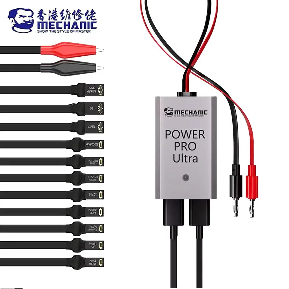 MECHANIC Power Pro UItra データ スタートアップ ケーブル バッテリー残量検出 スタートアップ マルチ インターフェイス 効率的な検出 IPHONE 6-15PM 用