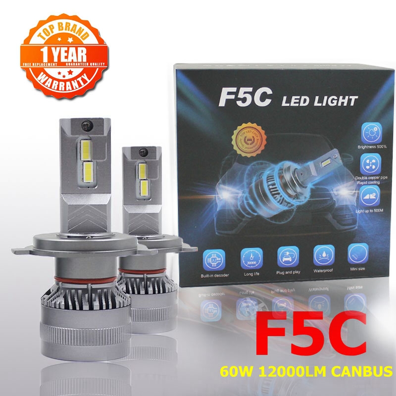F5C 120 ワット 12000LM H7 LED 電球 LED HB3 ヘッドライトキットフォグライト 9005 車 LED ランプ LED ヘッドライト電球