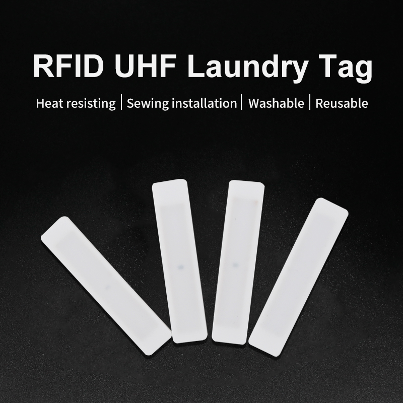 管理のためのUHF RFID MOQ洗えるシリコーン洗濯タグ860-960Mhz洗濯ラベル