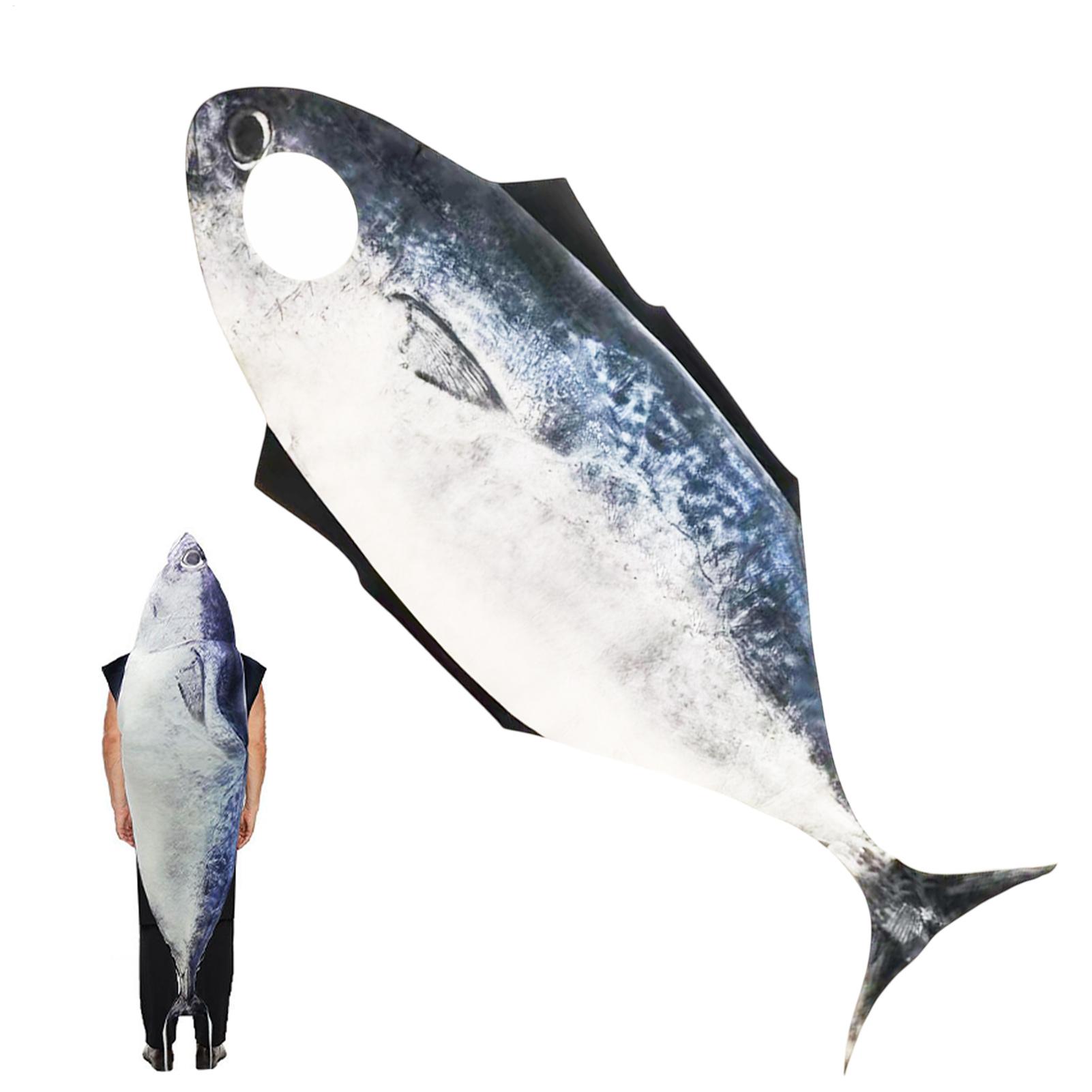 カーニバル魚コスチューム食品パーティー衣装マグロバーミン変装着用 Purim サメステージパフォーマンスショー服海洋動物