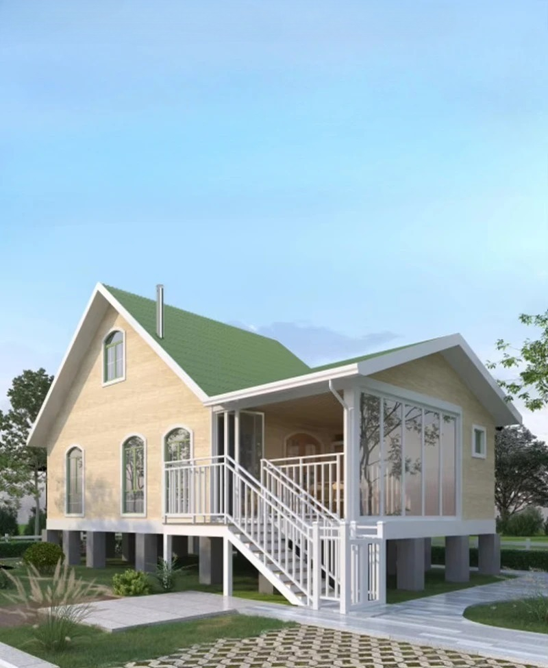 Customized High-Quality Prefabricated House Villas Luxury Prefab Tiny House Foldable Container Home Collapsible Container House