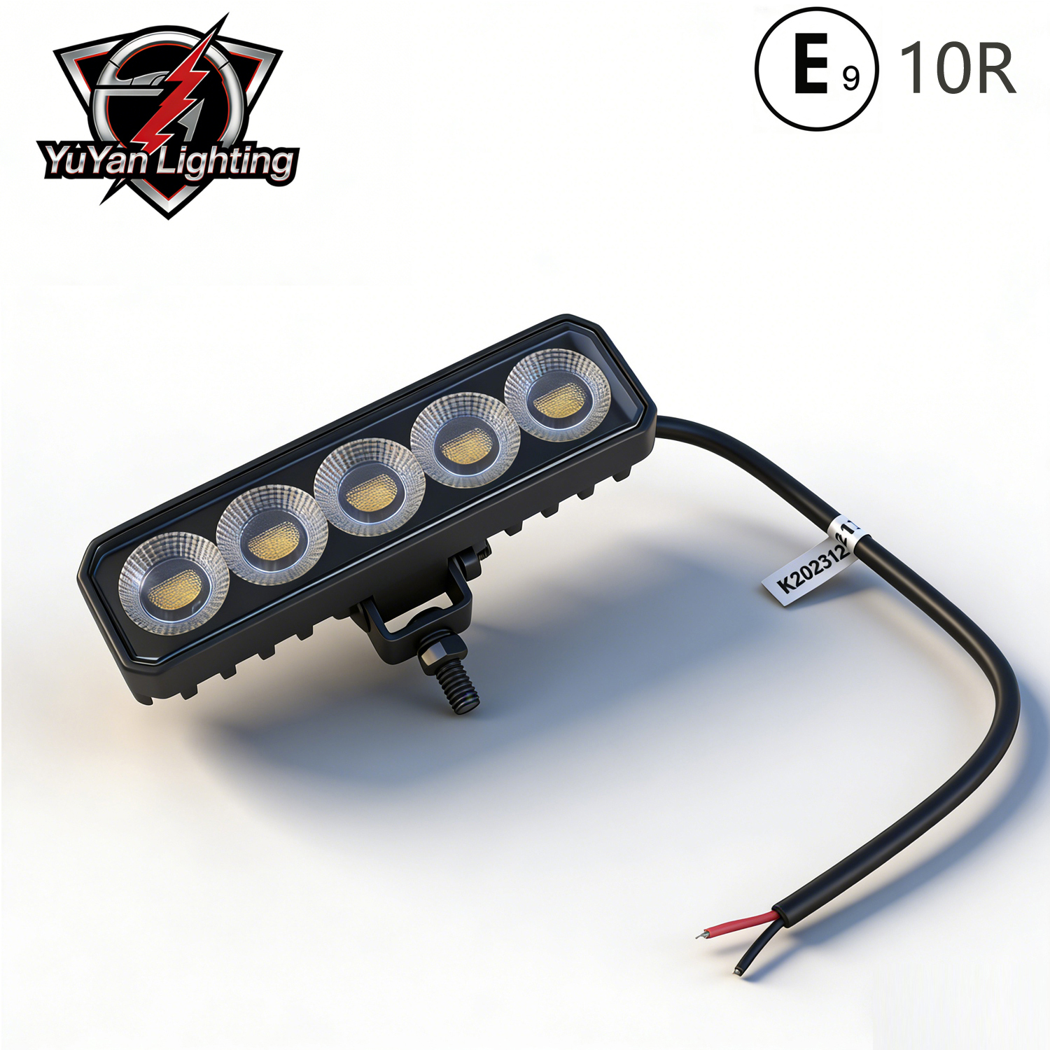 6 インチ LED ライトバー ホワイト ワーク ライト フォグ ポッド オフロード トラック トラクター 4WD SUV ボート ゴルフ カート用 - 12V 24V
