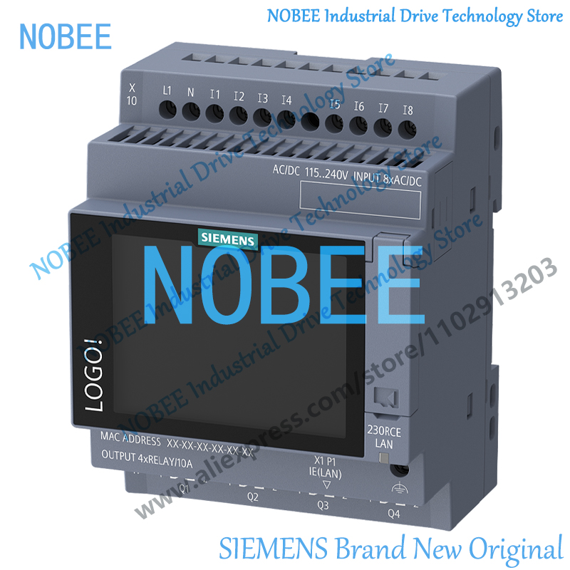 シーメンス PLC ロゴ 9 ロジックモジュール、6ED1052-1MD08-0BA3 6ED1052-1CC08-0BA3 6ED1052-1FB08-0BA3 6ED1052-1HB08-0BA3 6ED10521FB080BA3