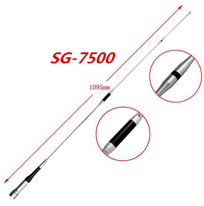 ダイヤモンド VHF Uhf デュアルバンドアンテナ SG7500 車モバイルアンテナ 144/430Mhz SG-7500 高 dBi ゲインアンテナ KT-8900D KT-8900 BJ-318