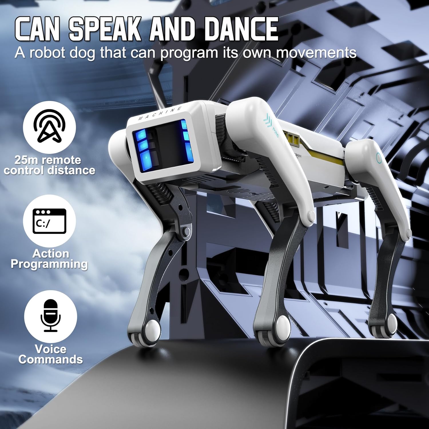 RC 機械式犬多機能インテリジェント RC ロボット犬歌うダンスプログラマブルインタラクティブバイオニックスマートロボット犬のおもちゃギフト