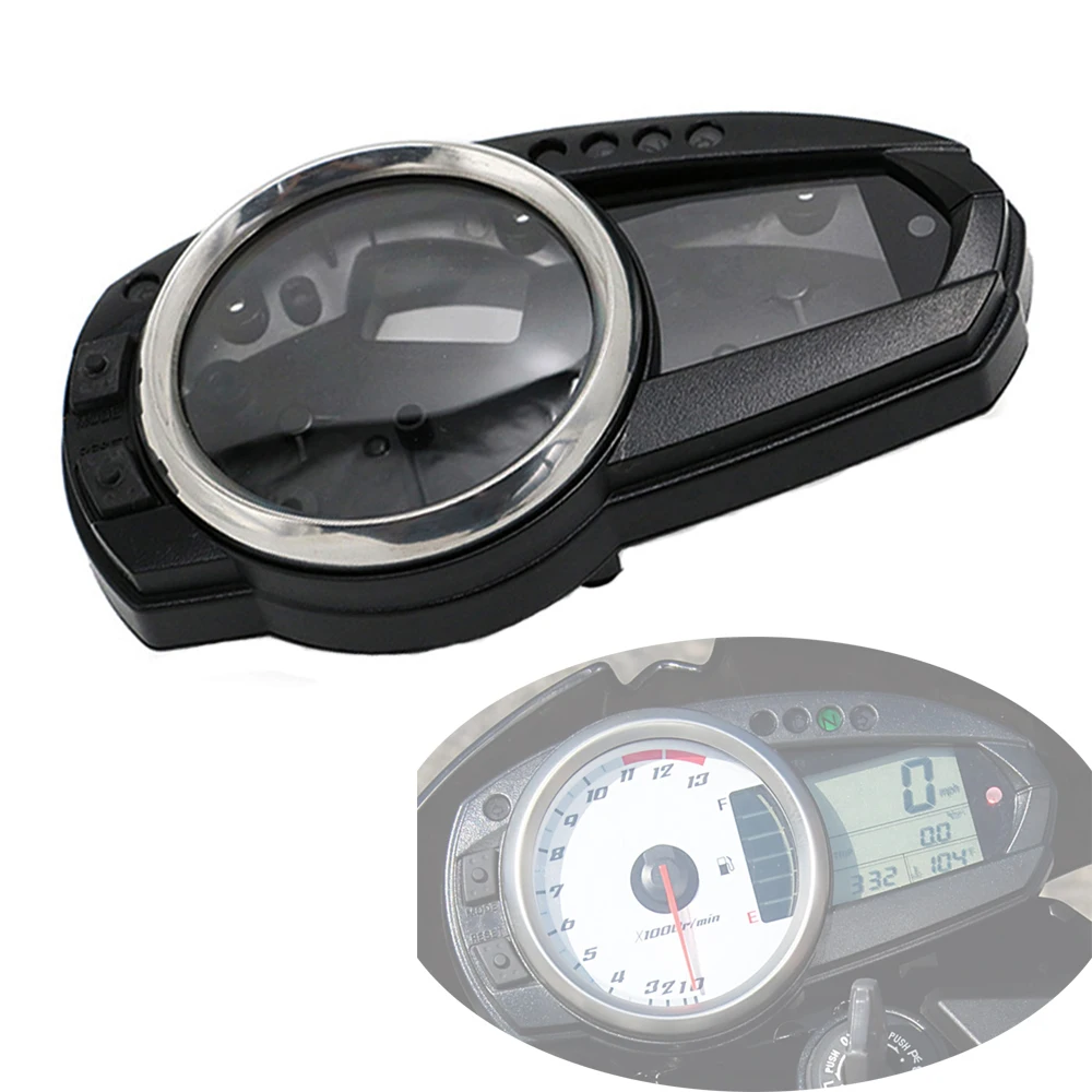 For KAWASAKI Z750 Z1000 2007-2009 ZX-6R 2007-2008 Motorcycle Speedometer Speed Gauge Speed Meter Instrument Gauge Tachometer