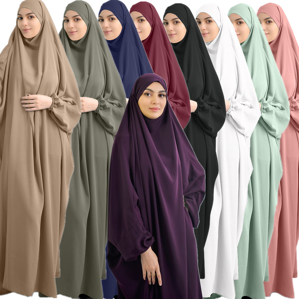 卸売通気性ヒジャブ典礼服 Lslamic トルコローブ女性ドバイイスラム教徒の標準アパレル中東アバヤ