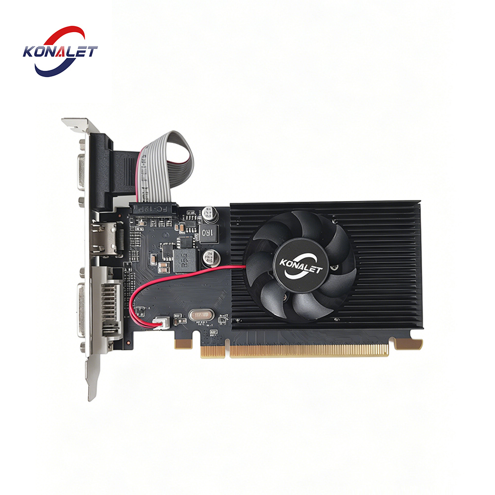 KONALET R5 230 2GB DDR3 グラフィックカード 64ビット PCI Express X16 HDMI VGA DVI ビデオカード デスクトップ オフィス コンピュータ用
