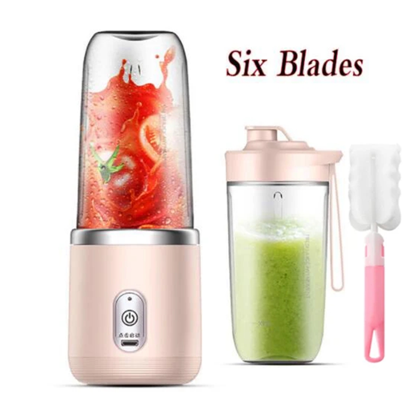 フルーツミキサージューサーポータブル電気ジューサーブレンダーフルーツジューサーカップ食品ミルクセーキジュースメーカー家庭用キッチンツール