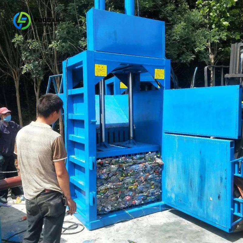 カスタマイズされた 120T 自動垂直ゴミステーションスクラップベーラー段ボールプラスチック 60T コンパクター油圧梱包プレス機