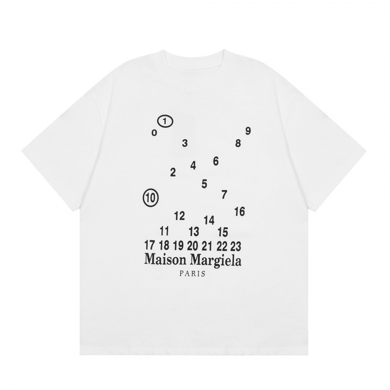 クロスボーダー 230 グラムピュアコットン O ネックカジュアル多用途ルーズフィットメンズ Tシャツ半袖デジタルプリントレター抗しわ