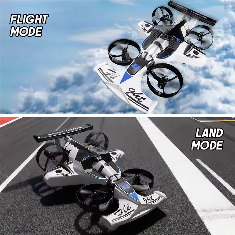 CZ04 陸空両用 RC クワッドコプター漂流おもちゃの車 2 で 1 2.4 グラムリモートコントロール飛行機ドローンモデル 360 回転航空機おもちゃ