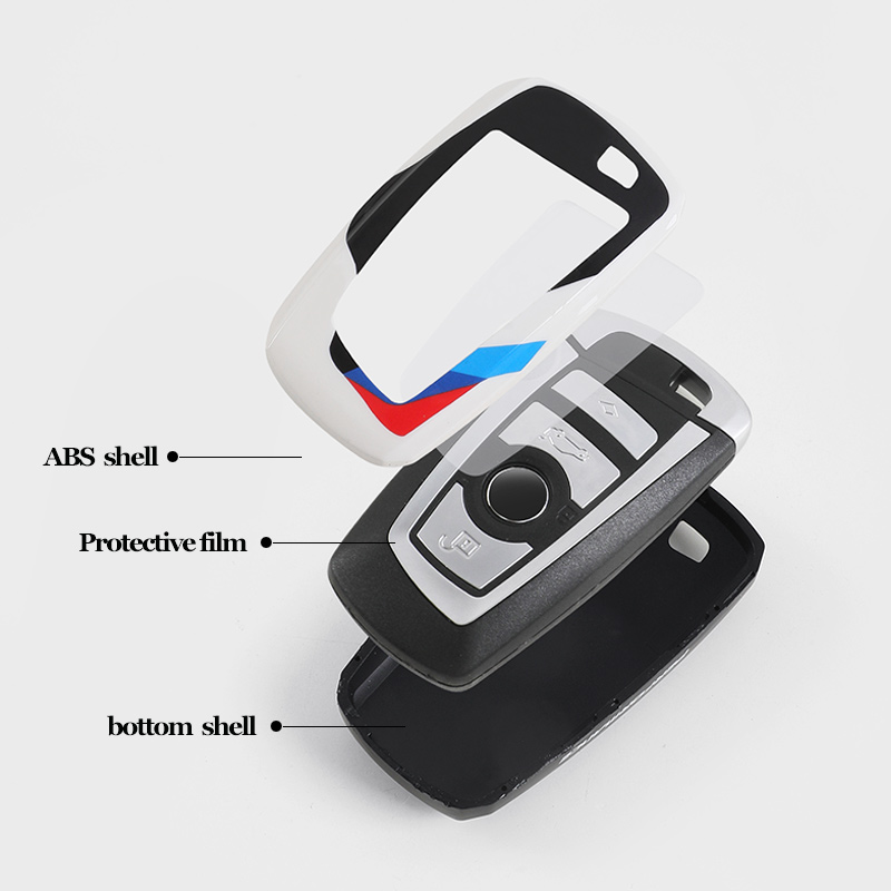 ABS TPU Bmw F30 F20 F10 F18 F22 F01 X3 X4 F06 F02 M3 M5 車のキーカバーケースシェルオートスタイリングアクセサリー