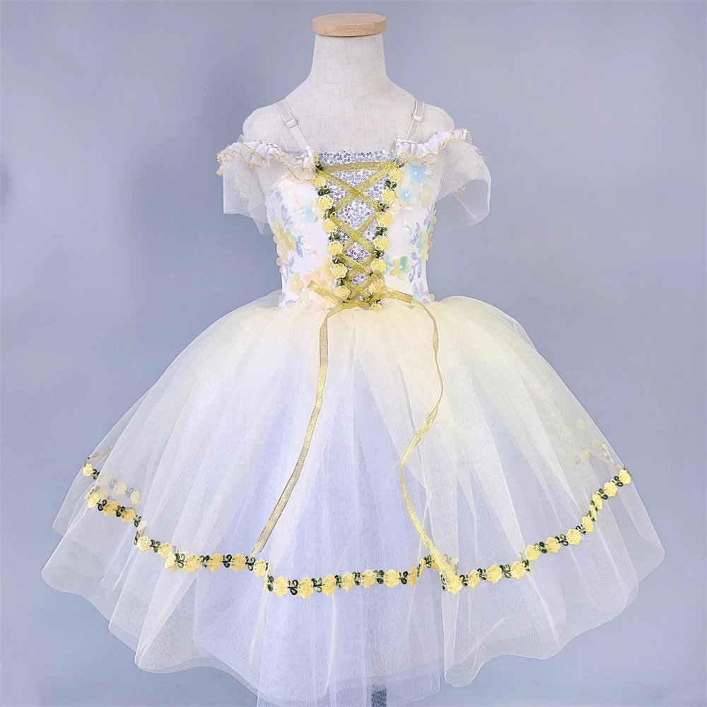 Dance Costumes Girl Ballet Leotards Baby Outfit Birthday Dress Tutu Vestido Ballet Kids Clothes Girls Dresses Summer Ballerine