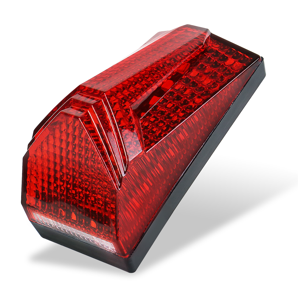 MOVOTOR オートバイ LED テールライトリアブレーキライトライセンスプレートライト付きホンダ XR650L XR600R XR250R