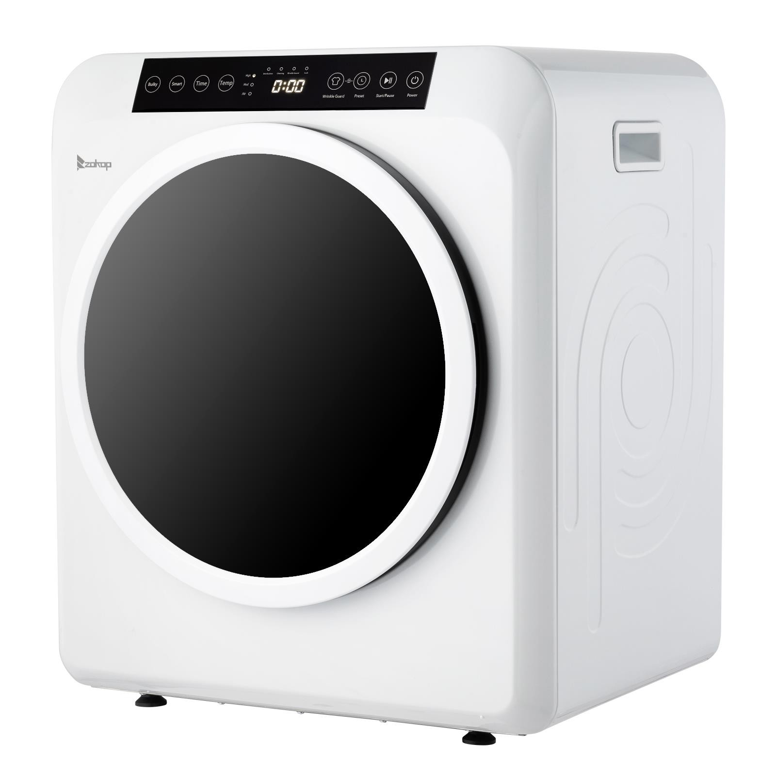 コンパクトホーム 3.5Cu.Ft 電気乾燥機ステンレス鋼ドラム衣類新品