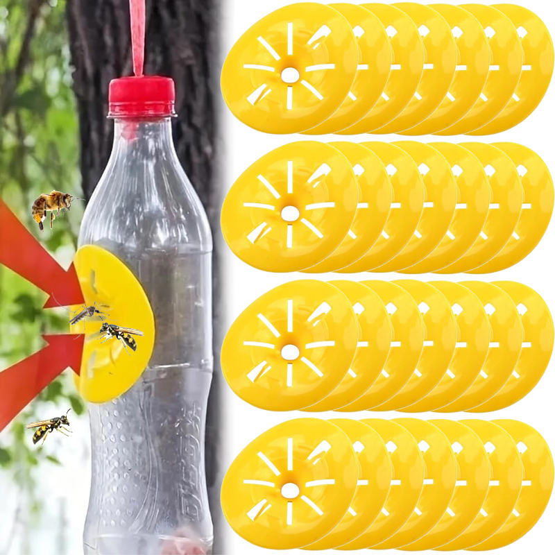 ボトルインサートスズメバチトラッププラスチック害虫駆除漏斗ショウジョウバエトラップ屋内屋外スズメバチキャッチャースズメバチよけガーデンツール