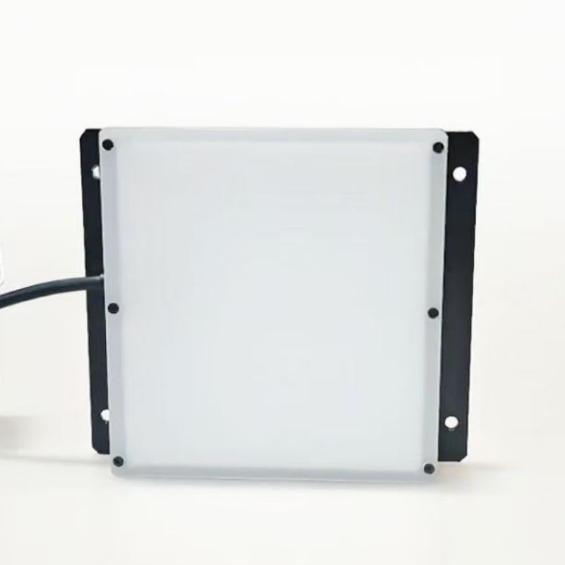 Luminous surface: 100*100mm. Bottom luminous surface is smooth. Voltage: 24V. Profile detection. Dimension measurement
