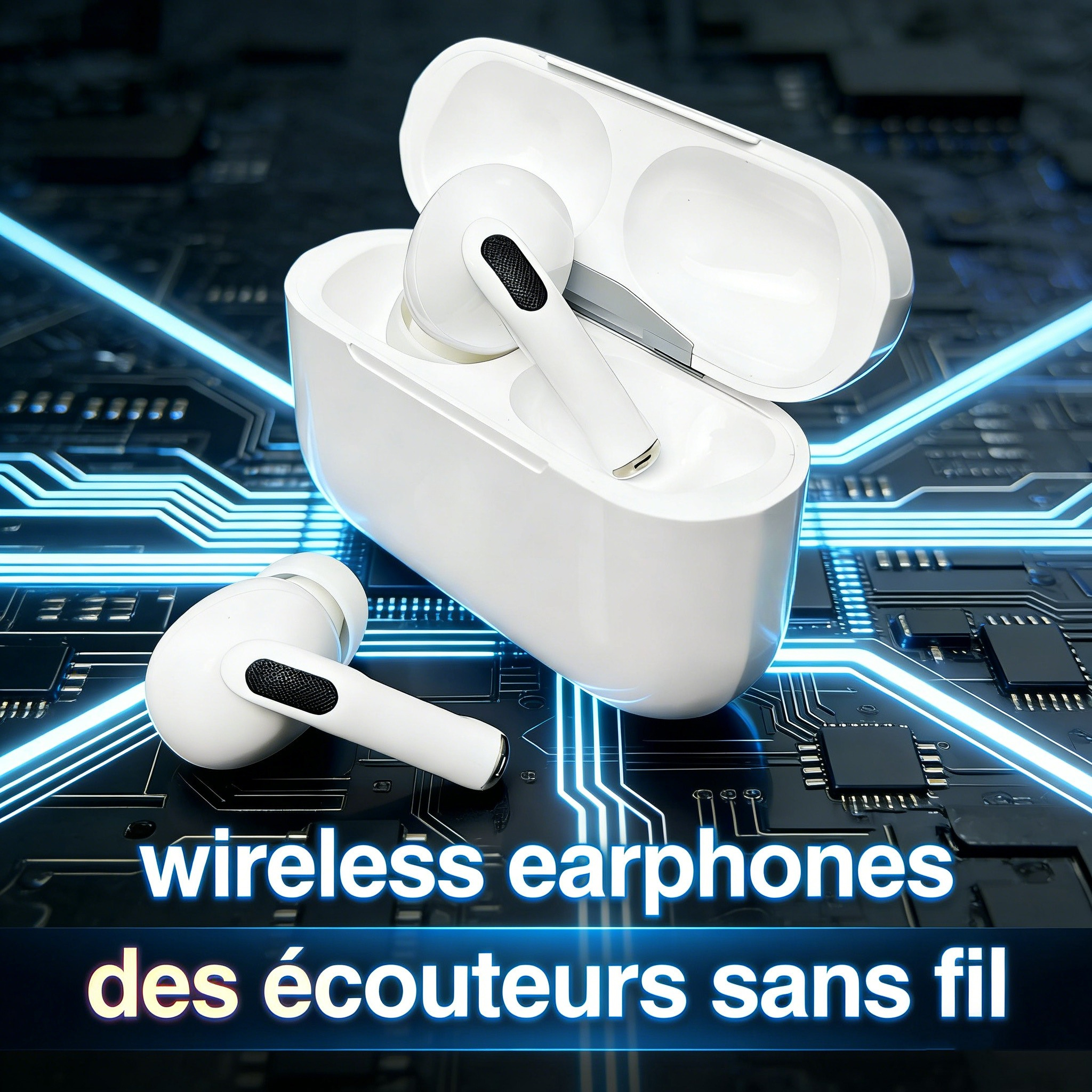 ワイヤレスイヤホン TWS6.0/5.4/5.1/5.0対応 充電コンパートメント付きワイヤレスイヤホン マイク付きイヤホン アクティブイヤホン 低音ステレオ スマホ/ノートパソコン/スポーツに最適 2