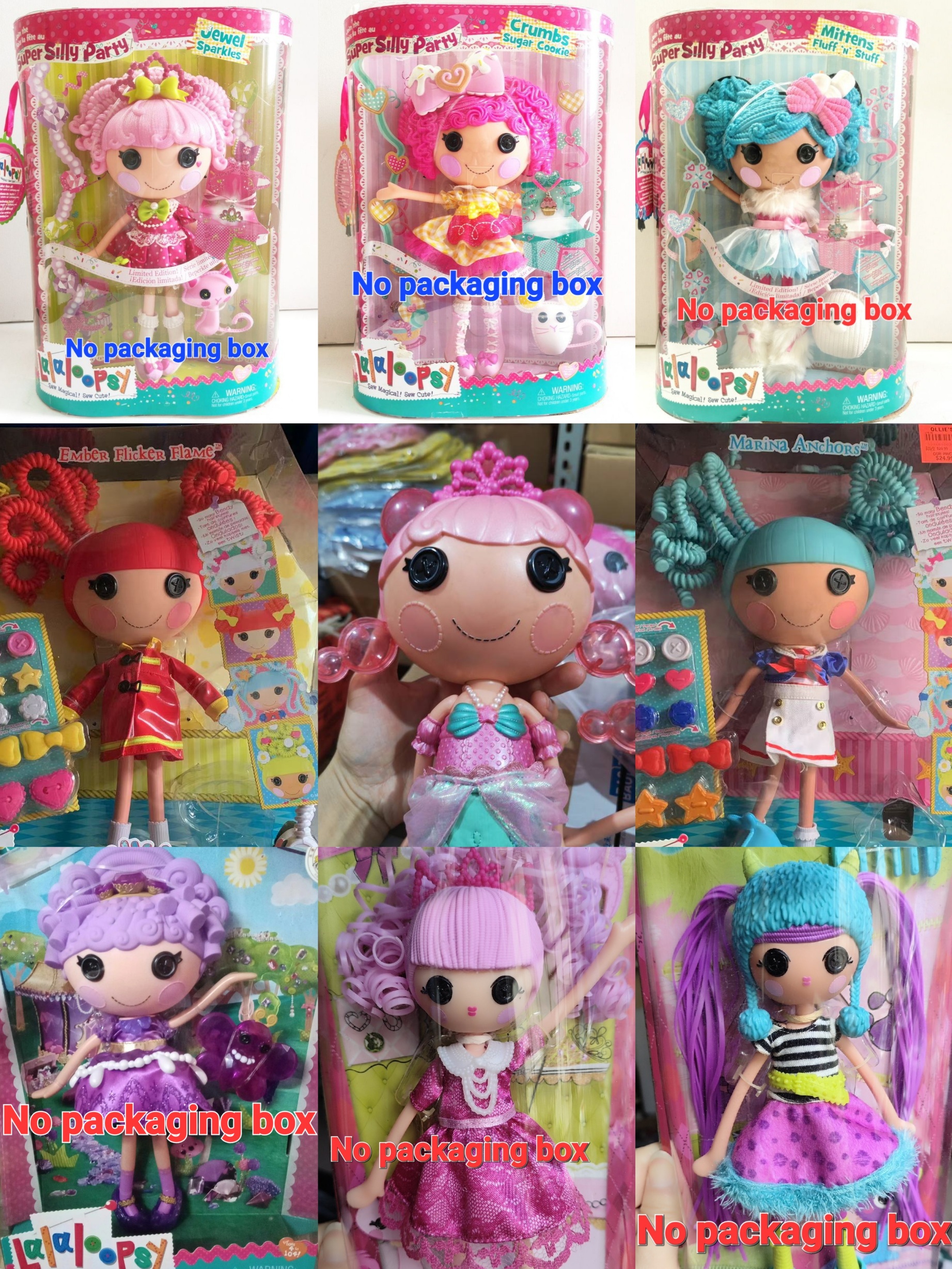 オリジナルデザインの生地人形 Pvc おもちゃ Lalaloopsy 人形ホリデー女の子のギフト複数のスタイルのおもちゃいいえ包装箱