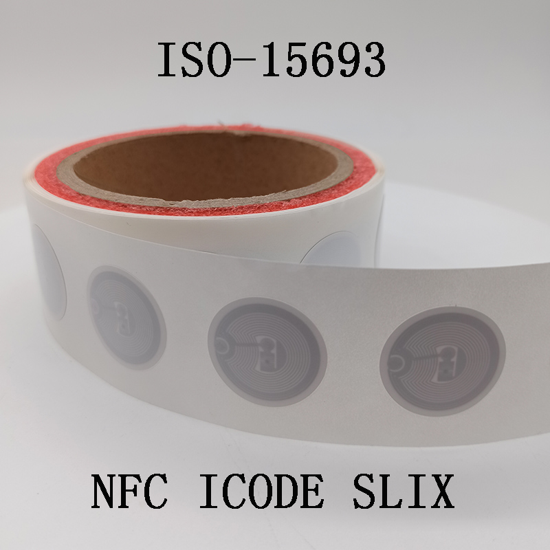 1000 個 13.56Mhz NFC RFID 小型 ISO15693 HF RFID タグラベル ICODE SLIX NFC ステッカー