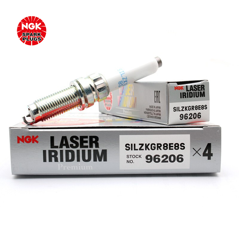 NGK イリジウムプラチナスパークプラグ SILZKGR8E8S 96206 は BMW MINI CooperOne OE 12120046646 に適しています。