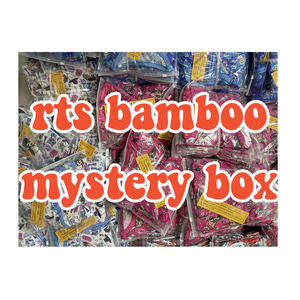 Ready to Ship: Bamboo Pajama Sets for Boys and Girls—Christmas Mystery Box, Breathable Knit Pajama Sets with Cartoon Patterns
