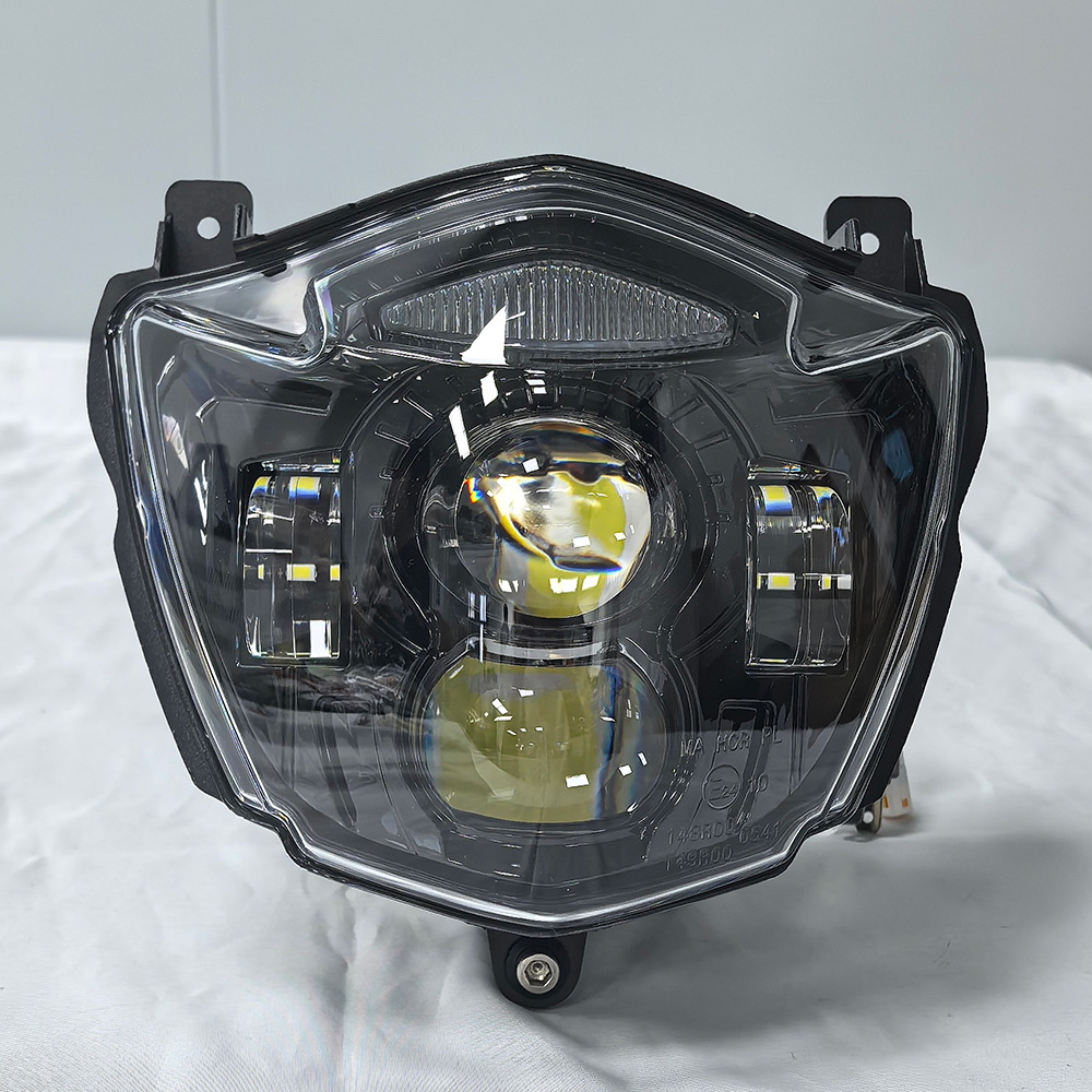 ヤマハ XT660R XT 600 R 2004-2016 XT660X 2004-2006 LED ヘッドライトランプ DRL ヘッドランプオートバイライトアセンブリ E24 E マーク