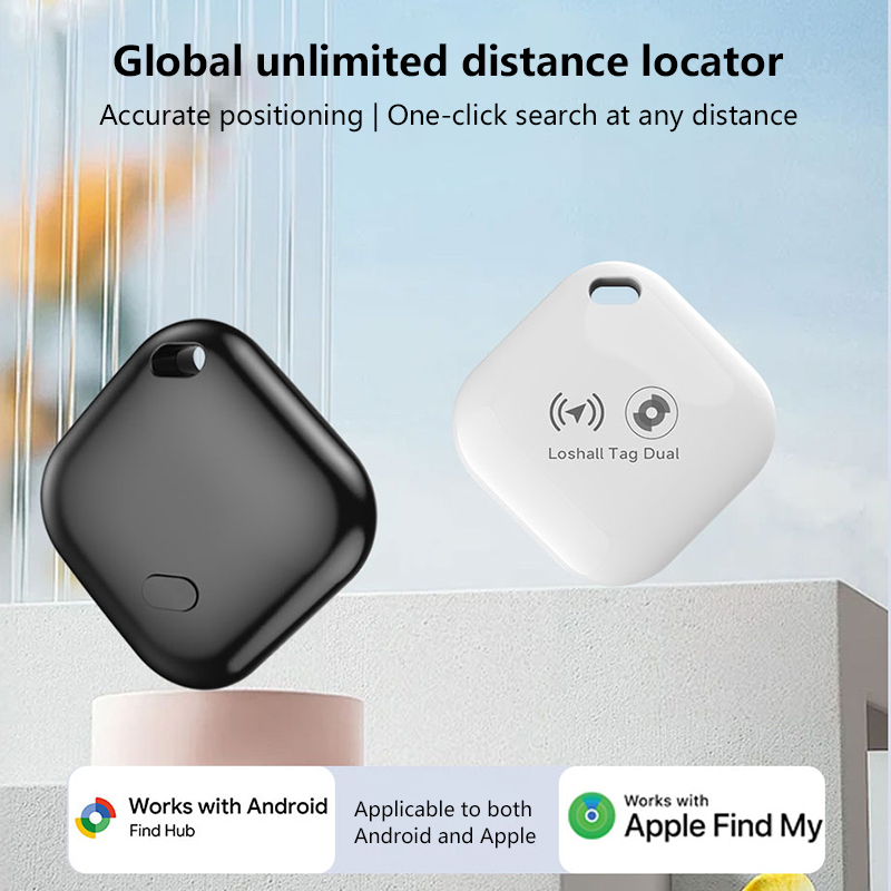 ミニ GPS トラッカー スマート タグ Apple Android デュアル システム Find My Global Locator ペット財布 車 高齢者 子供 アンチ紛失ファインダー