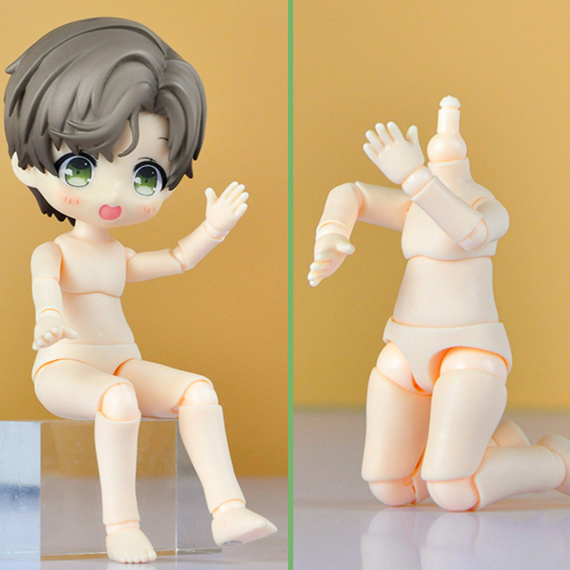 YMY 第二世代ドールボディ Ob11 ドール球体取り外し可能なジョイントボディ人形ペニー、GSC、モリー、オビツ 11、ねんどろいどヘッド用