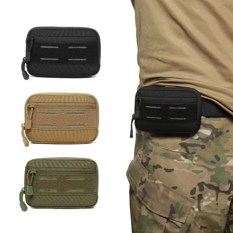 Tactical Molle Admin Pouch Outdoor EDC Tool Bag Waist Fanny Pack Outdoor Sports Hunting Accessory Bag Medical Pouch for Camping