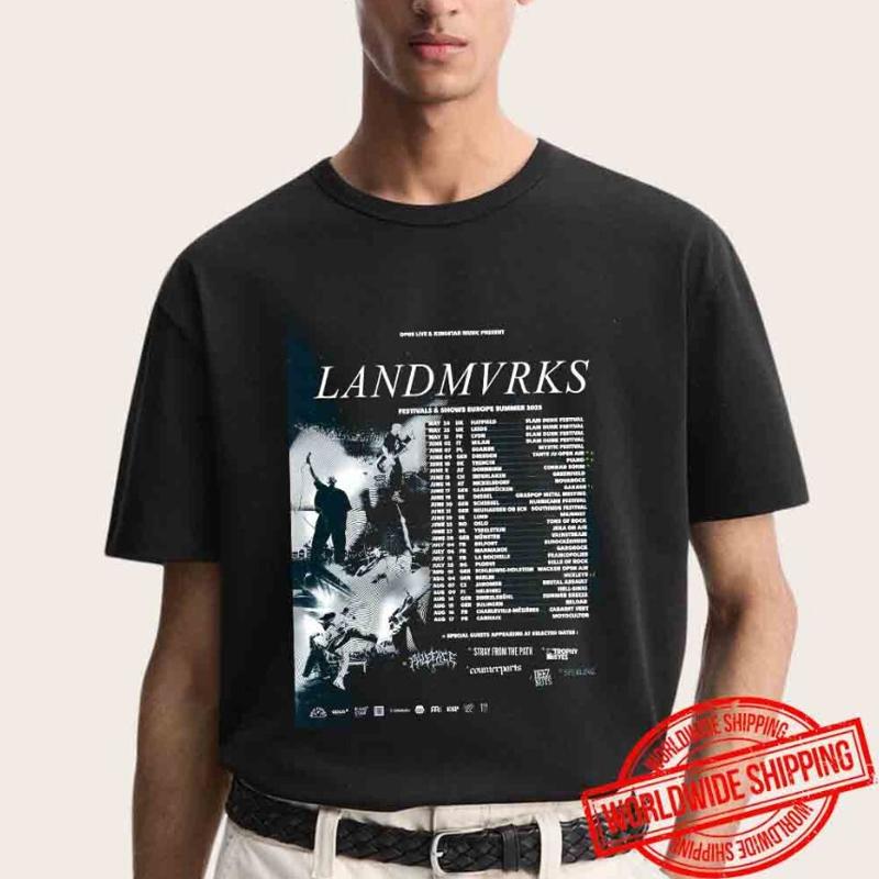 Landmvrks Europe Summer Tour 2025 ファン T シャツ