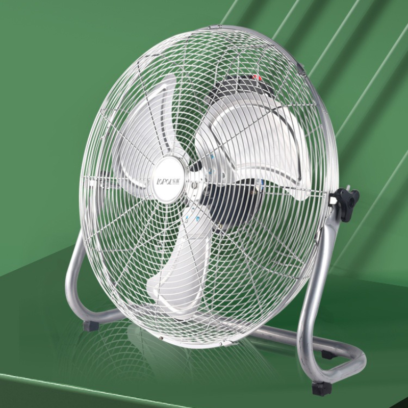 工業グレードのフロアファン - 8 スピード 130° 振動ワークショップブロワー 45dB サイレントターボモーター、過熱保護付き