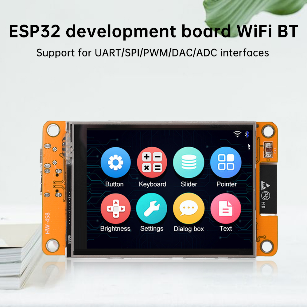 ESP32 開発ボード 2.8 "240x320 TFT タッチディスプレイ WiFi Bluetooth ILI9341 Type-C TF カードスロット付き IoT Arduino 高速配送