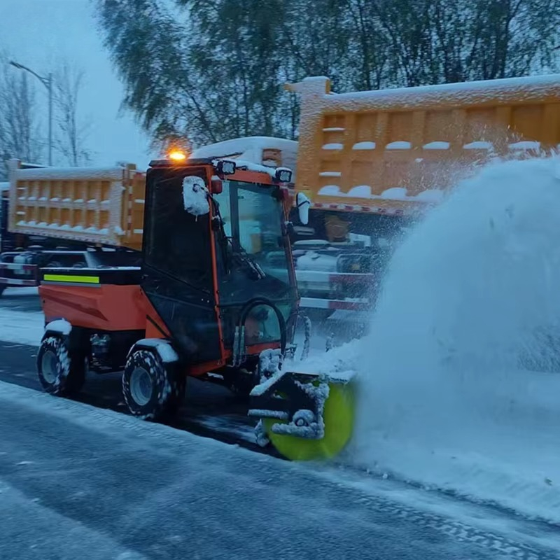 素晴らしい価格のキャブホイール除雪機マシン効率的な特定の除雪機除雪車