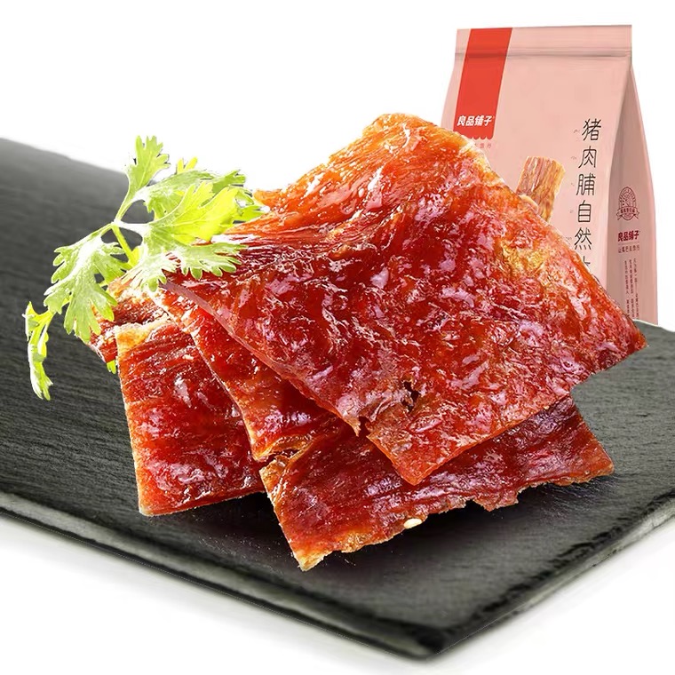 卸売中華スナック 3 つの味の干し豚スライスおいしい肉スナック