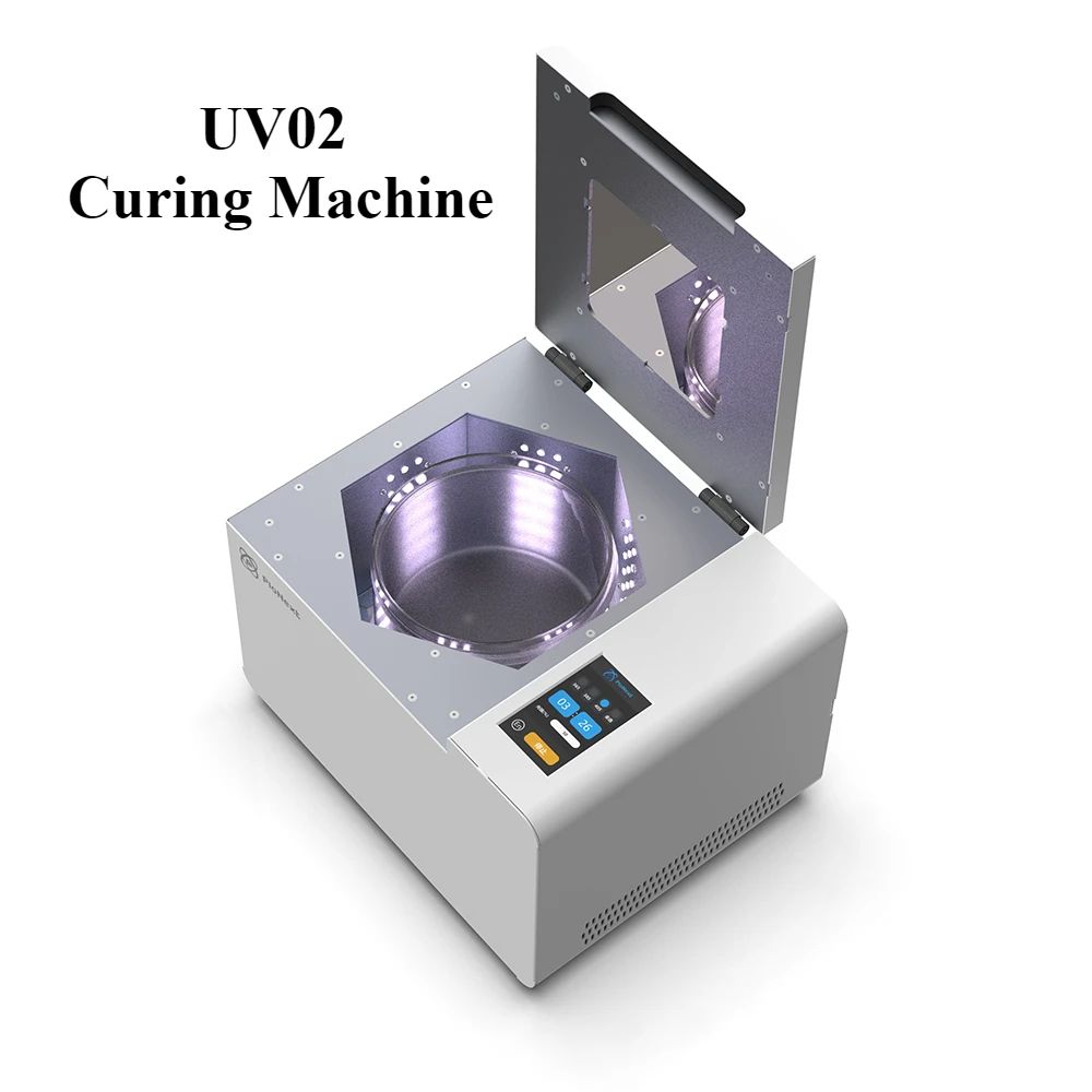 Lodden UV02 硬化機 330W 樹脂/PMMA 用 3 波長 - デジタル タイマー付きラボ認定