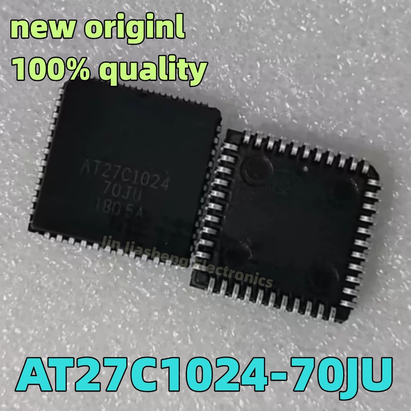 (5-10 個) 100% 新しい AT27C1024-70JU AT27C1024 PLCC44 チップセット