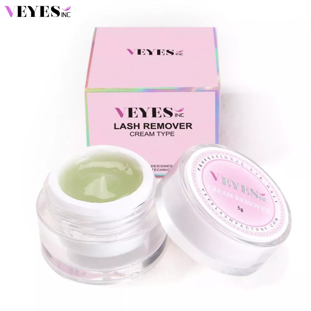Veyes Inc まつげエクステンション クリーム リムーバー Veyelash アロエ成分 まつげ接着剤リムーバー ソフト メイクアップ用リムーバー