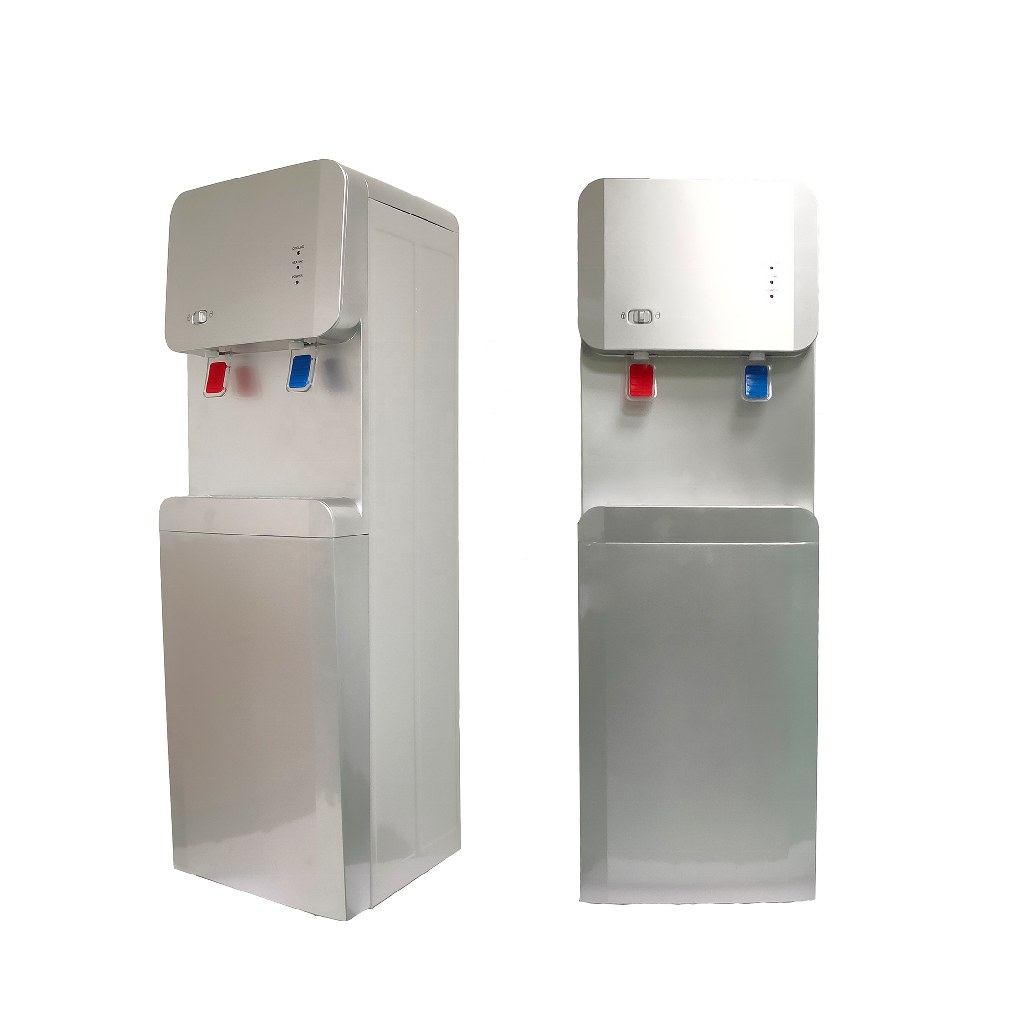 工場直販最低価格電子冷凍省エネプラスチック温水および冷水ディスペンサー