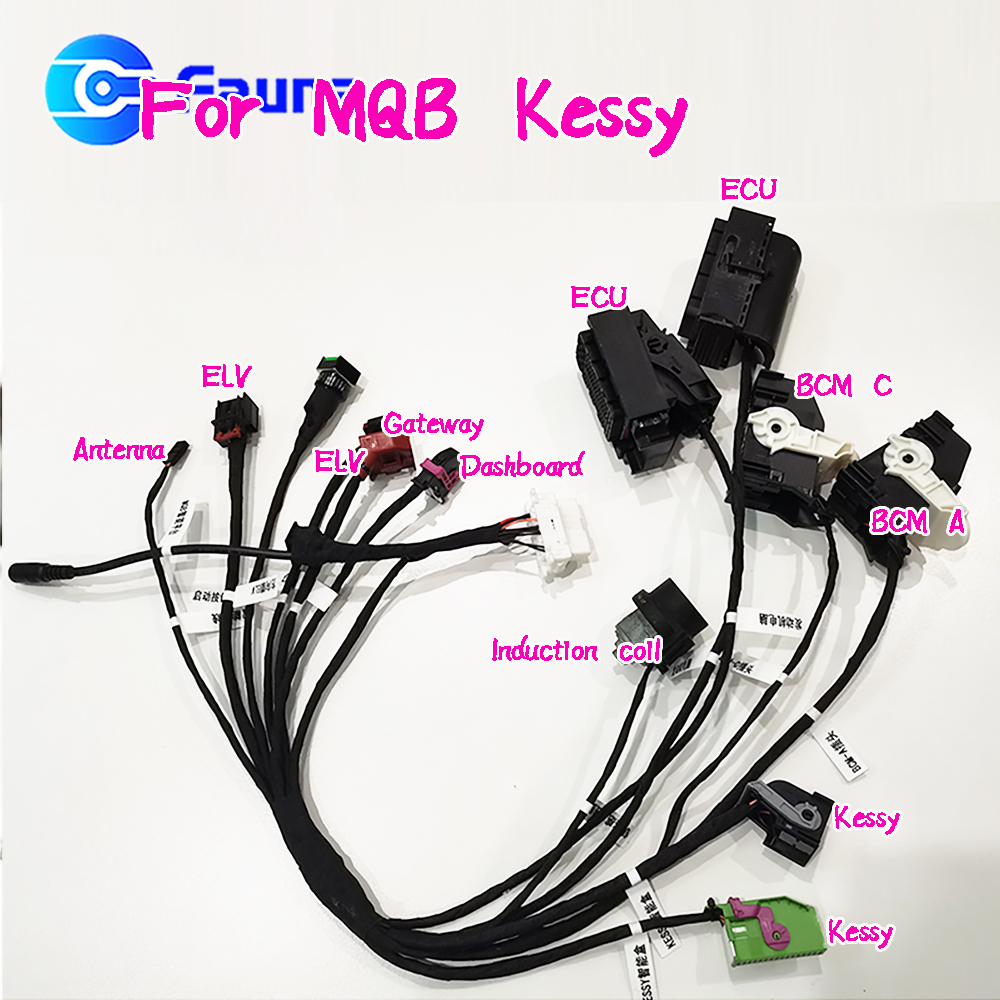 テストプラットフォームケーブル VW MQB Kessy 近接キープロ​​グラミングと互換性 Lamando Magotan ティグアン L